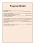 Bid Proposals Templates