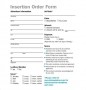 Insertion Order Template