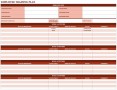 Training Schedule Template Excel