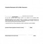 Notarized Statement Template