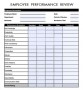 Employee Review Template