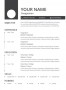 Resume Template Pdf