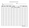 Liquor Inventory Control Template
